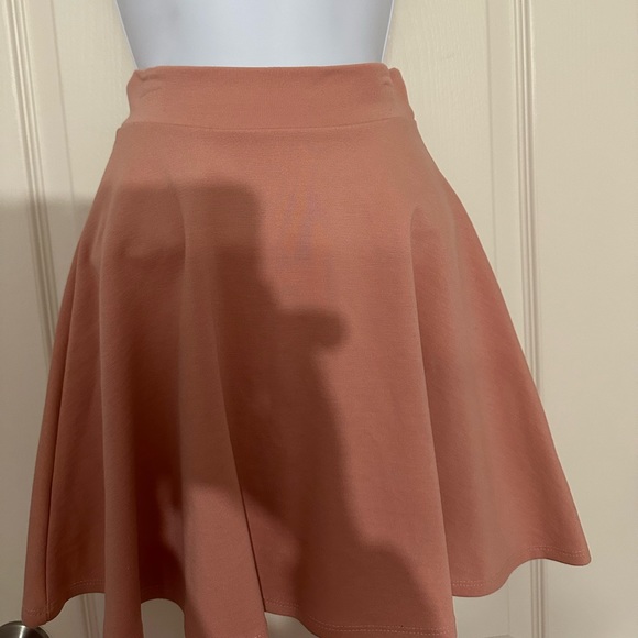 Charlotte Russe High waist Mini Skirt Pink - Picture 3 of 4